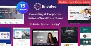 Envolve - Consulting Business WordPress Theme 2.1