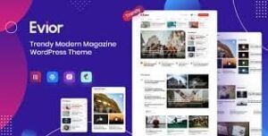 Evior - Modern Magazine WordPress Theme 2.0