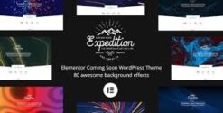 Expedition - Elementor Coming Soon WordPress Theme 4.0.0