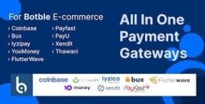 Extra payment gateways for Botble eCommerce 1.1.0