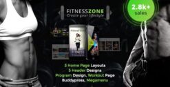 Fitness Zone WordPress Theme 5.3