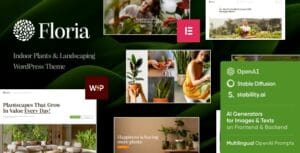 Floria — Gardening & Landscaping WordPress Theme