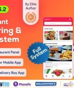 FoodBank Multi Restaurant - Food Delivery App | Restaurant App with Admin & Restaurant Panel 3.2