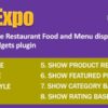 FoodExpo - WooCommerce Restaurant Food Menu display Elementor widgets plugin