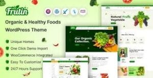Frutin - Organic & Healthy Food WordPress Theme