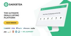 Gadgetza - Deals Listing Platform (SAAS) 2.3.0