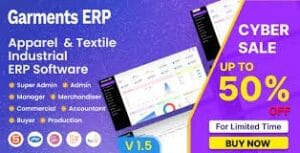 Garments ERP - Apparel & Textile Industrial ERP Software 1.4
