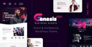 GenesisExpo | Business Events & Conference WordPress Theme 1.4.10