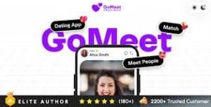 GoMeet - Complete Social Dating Mobile App | Online Dating | Match, Chat & Video Dating | Dating App 1.4