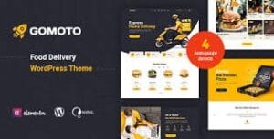 Gomoto - Food Delivery & Medical Supplies WordPress Theme 1.3.5