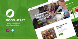 GoodHeart - Charity & Nonprofit WordPress Theme