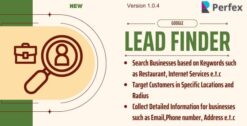 Google Lead Finder module for Perfex CRM 1.0.3