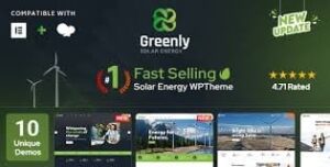 Greenly - Ecology & Solar Energy WordPress Theme 7.6