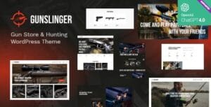 Gunslinger — Gun Store & Hunting WordPress Theme