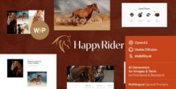 Happy Rider - Horse School & Equestrian Center WordPress Theme 2.12.0