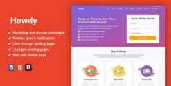 Howdy - Multipurpose High-Converting Landing Page WordPress Theme 1.1.4