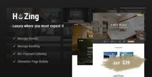 Hozing - Hotel Booking WordPress Theme 1.2.7