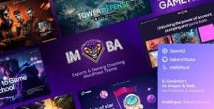 Imba — Esports & Gaming Cyber WordPress Theme 1.1