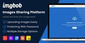 Imgbob - Upload And Share Images Platform 1.6