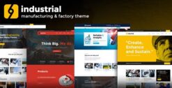 Industrial - Manufacturing Factory WordPress Theme 1.5.2