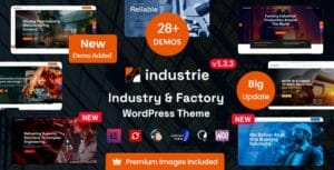 Industrie - Factory & Industry WordPress Theme 1.1.7