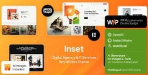 Inset - Digital Agency & IT Services WordPress Theme 1.12