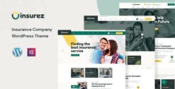 Insurez - Insurance Company WordPress Theme 1.0.1
