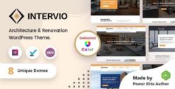 Intervio - Interior and Architecture WordPress Theme + RTL 2.3