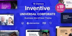 Inventive - Multi-Purpose Business WordPress Theme 1.1