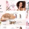 Iva Beauty Cosmetics Shop WordPress Theme