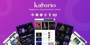 Katerio - Magazine & Blog WordPress Theme 1.5