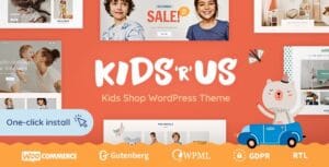Kids R Us - Toy Store and Children Clothes Shop Theme 1.1.8