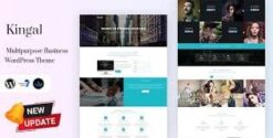 Kingal - MultiPurpose WordPress Theme 1.6