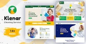 Klenar – Cleaning Services WordPress Theme + RTL 1.0.5