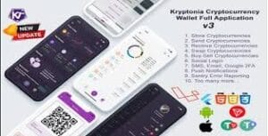 Kryptonia Cryptocurrency Wallet App 2.0