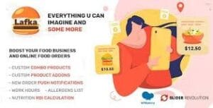 Lafka – Multi Store Burger – Pizza & Food Delivery WooCommerce Theme 4.5.7