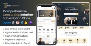 LawAdvisor - Seamless Tele-Advisory Platform & Virtual Legal Services with Flutter Apps, Web & Admin 2.0.2