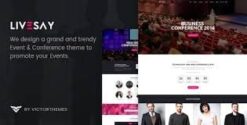 Livesay - Event & Conference WordPress Theme 1.9.5