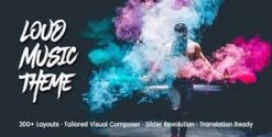 Loud - A Modern WordPress Theme for the Music Industry 2.6.38