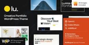 Lunna - Photographer Portfolio WordPress Theme 1.8