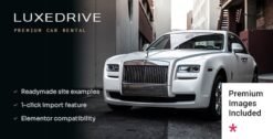 LuxeDrive - Limousine and Car Rental WordPress Theme