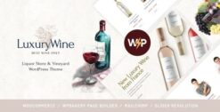 Luxury Wine | Liquor Store & Vineyard WordPress Theme + Shop 1.1.10