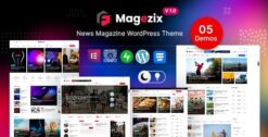 Magezix - Newspaper & Magazine WordPress Theme 1.0.7