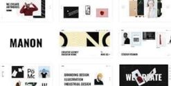 Manon - Portfolio & Agency WordPress Theme 2.7