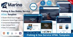 Marino - Fishing & Sea Hobby WordPress Theme