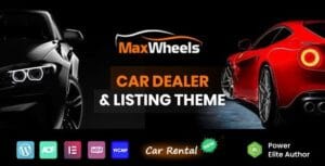 Maxwheels - Car Dealer Automotive & Classified Multivendor WordPress Theme 1.1.3