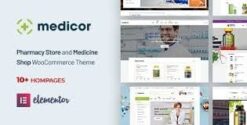 Medicor - Medical Clinic & Pharmacy WooCommerce WordPress Theme 1.7.7