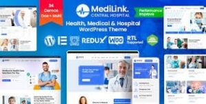 Medilink - Health & Medical WordPress Theme 2.0.6