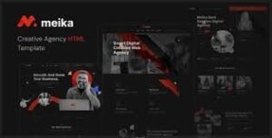 Meika – Creative Agency WordPress Theme