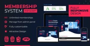 Membership System PHP Script 2.0
